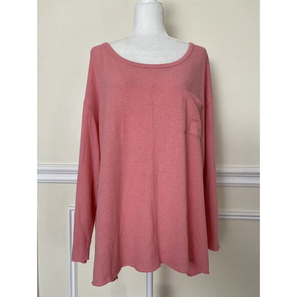 Caslon Tops - Caslon pink made in Quatemala size 1X Women Sweater A003026
